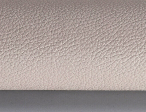 Faux microfiber leather material