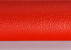 Automative interior microfiber faux leather material