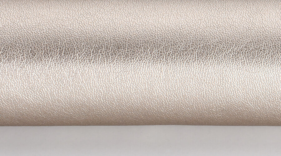 SU-7009-037-M Metallic Faux Leather Fabric
