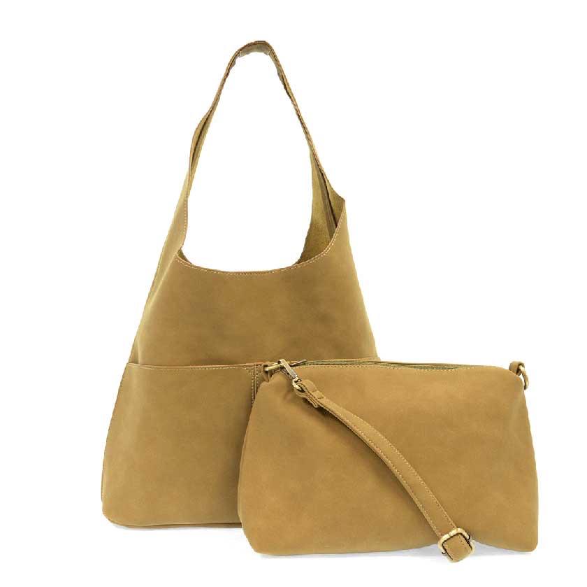 synthetic suede handbags